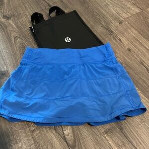 Lululemon Blue Athletic Skirt